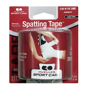 Mueller Spatting Tape WHITE One Size