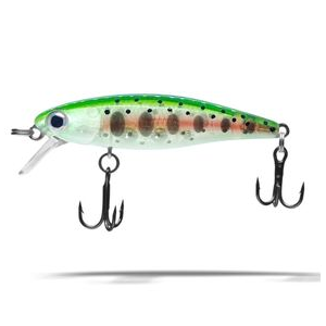 Dynamic Lures HD Trout Lure Ghost Rainbow 1/10 oz 2-1/4"