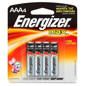 Energizer Max AAA Battery - 4 Pack 4/PK 4/PK AAA AAA