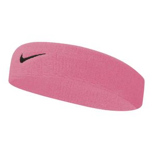 Nike Swoosh Headband - Women's Pink Gaze / Oil Grey One Size