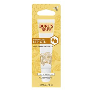 Burt's Bees Lip Oil with Sweet Almond Oil ALMOND .27 oz