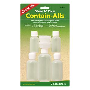 Coghlan's Contain-Alls Plastic Container 7 Pack