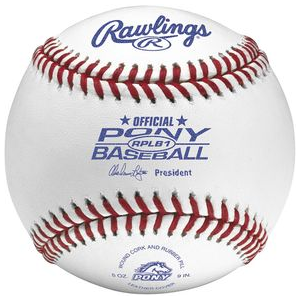 Rawlings Official Pony League Baseball Single Ball