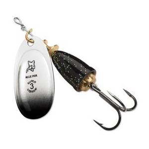 Blue Fox Classic Vibrax Lure Black Chartreuse Candyback 3/16 oz #2 Blade