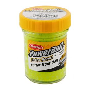Berkley Powerbait Glitter Trout Bait Chartreuse 1.8 oz