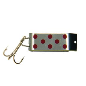 Jakes Lures Spin A Lure Silver/Red Dot 1/4 oz