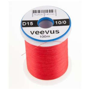 Hareline Veevus Fly Thread RED 12/0