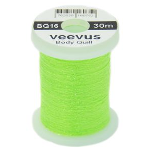 Hareline Veevus Body Quill Fl Chartreuse