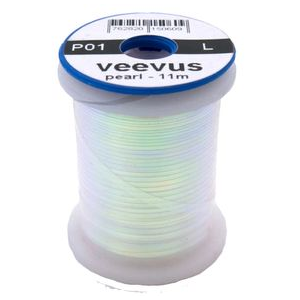 Hareline Veevus Pearl Fly Tying Tinsel PEARL S