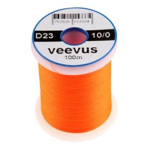 Hareline Veevus Fly Thread Fluorescent Orange 8/0