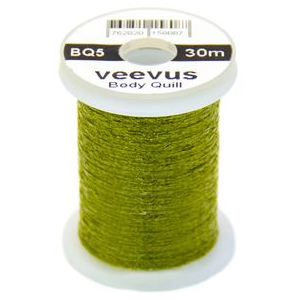 Hareline Veevus Body Quill OLIVE