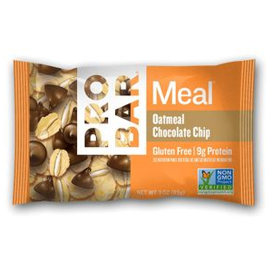 Probar Organic Meal Bar Oatmeal Chocolate Chip Each