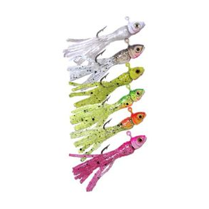 Gitzit Micro Little Tough Guy Lure - 2 pack Chartreuse Shad 1/25 OZ 1.25"