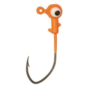 Eagle Claw Pro-V Ballhead Panfish Jig - 10 pack ORANGE 1/16 oz