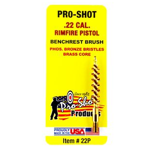 Pro-shot .22 Cal. Rimfire Pistol Benchrest Brush Bronze 22 Cal