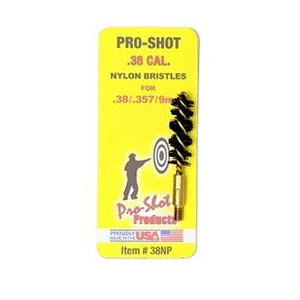 Pro-Shot Nylon Pistol Brush 38-45 Cal