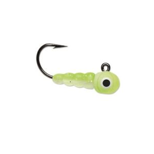 VMC Larvae Jig Glow Chartreuse 1/100 OZ