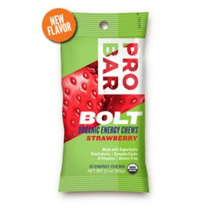 Probar Bolt Organic Energy Chews Strawberry Each