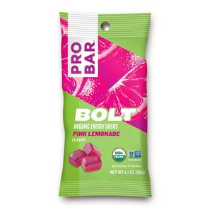 Probar Bolt Organic Energy Chews Pink Lemonade Each