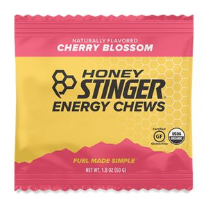 Honey Stinger Organic Energy Chews CHERRY BLOSSOM Each Individual