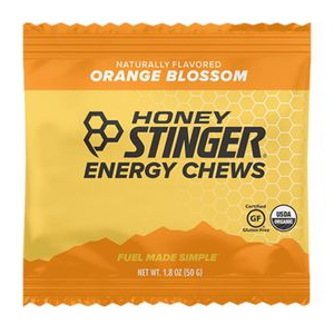 Honey Stinger Organic Energy Chews Orange Blossom Each Individual