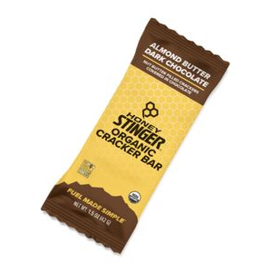 Honey Stinger Cracker N' Nut Butter Bars ALMOND BUTTER CHOCOLATE Individual