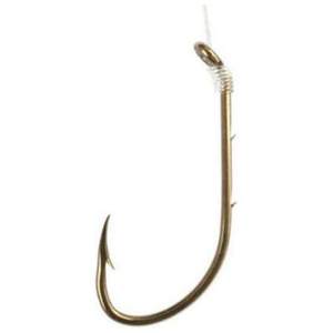 Eagle Claw Snelled Hook Bronze 6
