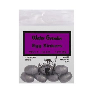 Water Gremlin Egg Sinker 8 7 Piece