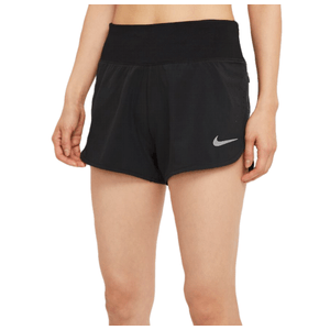 Nike Eclipse Running Short Women's - 3" Black / Reflective Silver L 3" Inseam