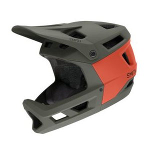 Smith Mainline Biking Helmet Matte Sage / Red Rock L