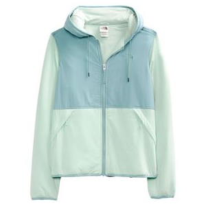 The North Face Mountain Sweatshirt 3.0 Hoodie - Women's Tourmaline Blue / Misty Jade S