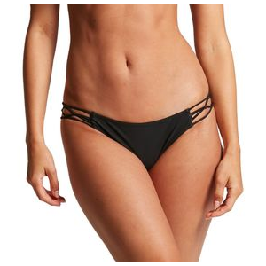 Volcom Simply Solid Full Bikini Bottom - Women's Black L