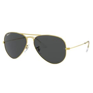 Ray-Ban Aviator Classic Sunglasses Legend Gold / Black Polarized