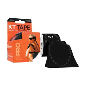 KT Tape Pro Synthetic Therapy Tape BLACK 10 yd