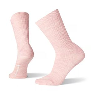 Smartwool Cable II Crew Sock - Women's Pinknectar M