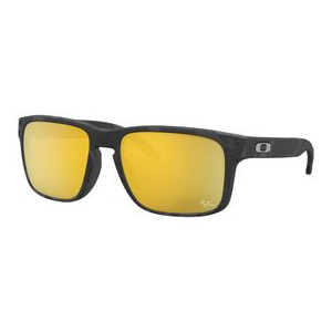 Oakley Holbrook Sunglasses Wood Grain / Prizm Black Polarized