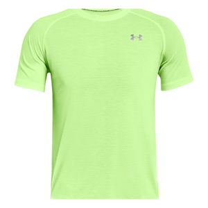 Under Armour Streaker Run Short Sleeve - Men's Summer Lime / Reflective S