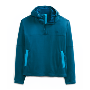 The North Face Wayroute Pullover Hoodie - Men's Moroccan Blue / Meridian Blue M