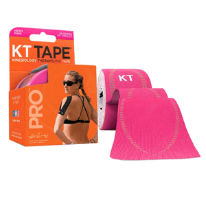 KT Tape Pro Kinesiology Therapeutic Athletic Tape - 20 Count Hero Pink 20 Strips