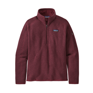 Patagonia Better Sweater 1/4-Zip Fleece Jacket - Women's Chili Red S