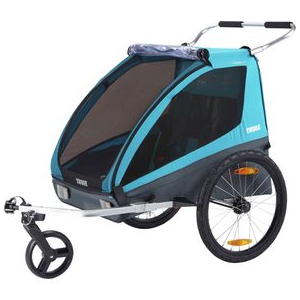 Thule Chariot Coaster XT Bike Trailer and Stroller Blue