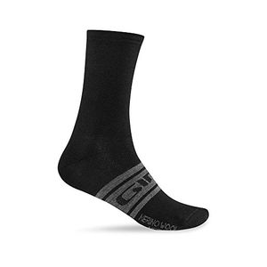 Giro Merino Seasonal Wool Sock Black / Charcoal Clean M
