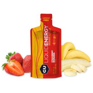 GU Liquid Energy Gel Strawberry Banana 1.1 oz Individual