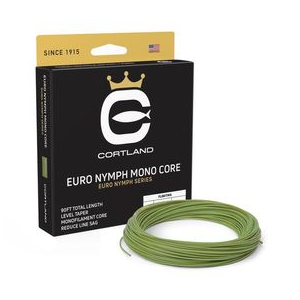 Cortland Hi-vis Euro Nymph Mono Core Gecko Green Level .022