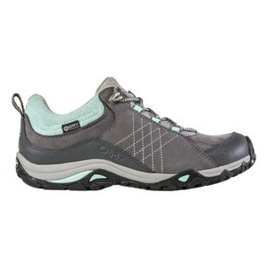 Oboz Sapphire Low Hiking Shoe - Women's Charcoal / Beach Glass 7.5 REGULAR