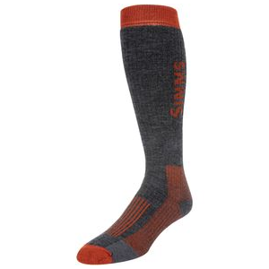 Simms Merino Midweight OTC Sock - Men's Carbon XL