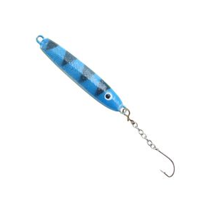Nils USA Hali Sukkula Jig Blue Glow / Black Perch 3/16 oz 1-1/4