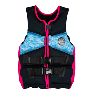 Radar TRA CGA Life Vest 2022 - Girls' Vibrant Mesh / Pink / Black TEEN