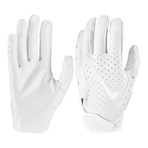 Nike Vapor Jet 6.0 Football Glove - Youth White / White / Platinum Tint M