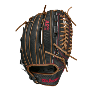 Wilson A2K D33SS Pitcher's Baseball Glove 11.75" - 2021 Black 11.75" Right Hand Throw